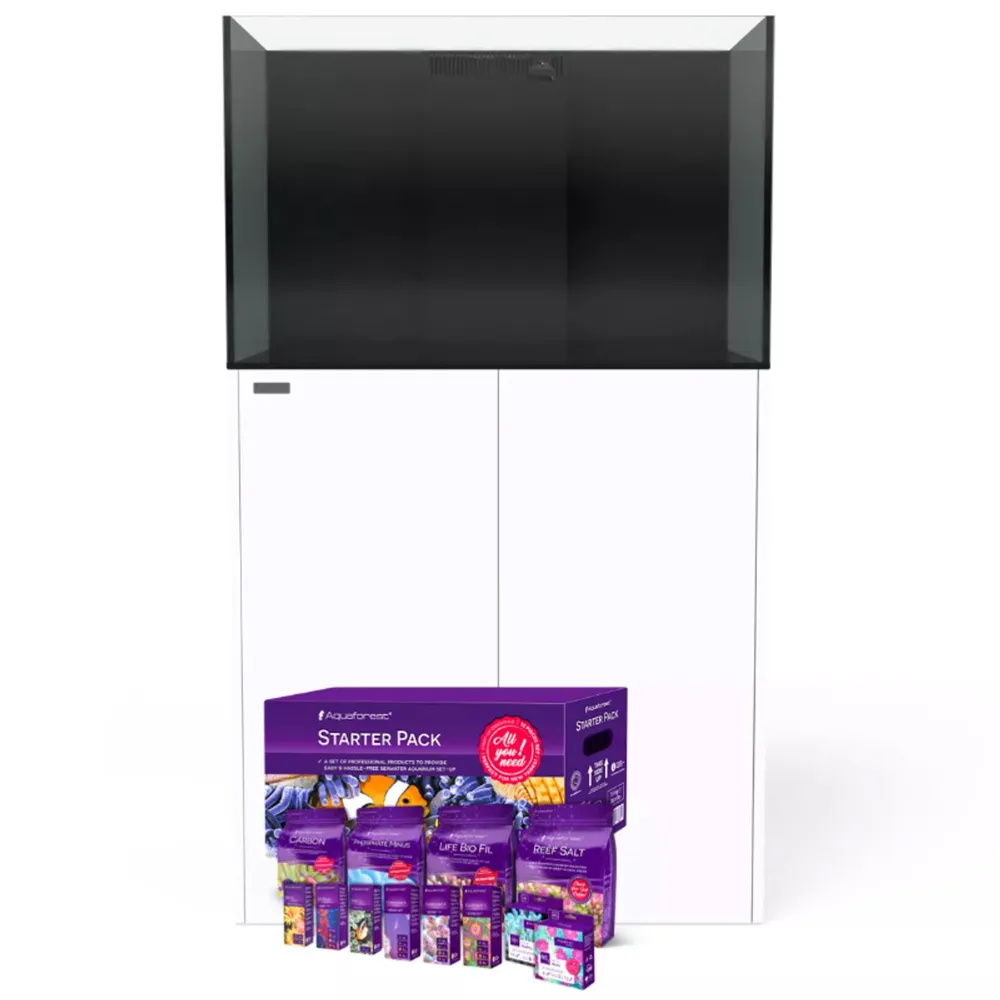 Aquaforest OceanGuard 435 Aquarium, 82 gal. – Ultra White