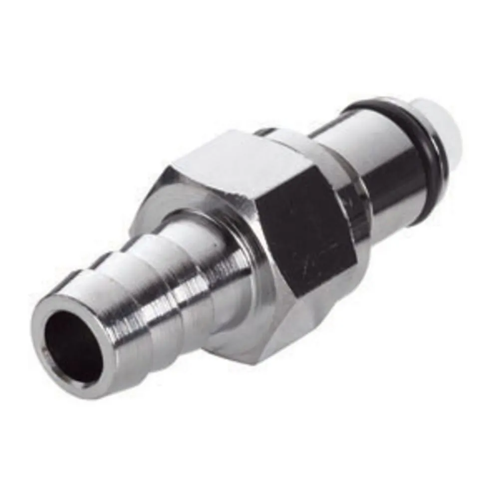 70500 NSF Valved In-Line Hose Barb Coupling Insert 1/4 ID Barb
