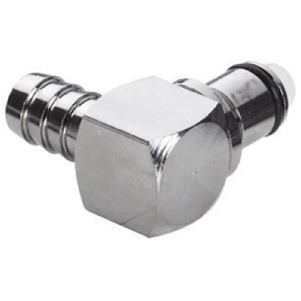 71300 NSF Valved Elbow Hose Barb Coupling Insert 3/8 ID Barb