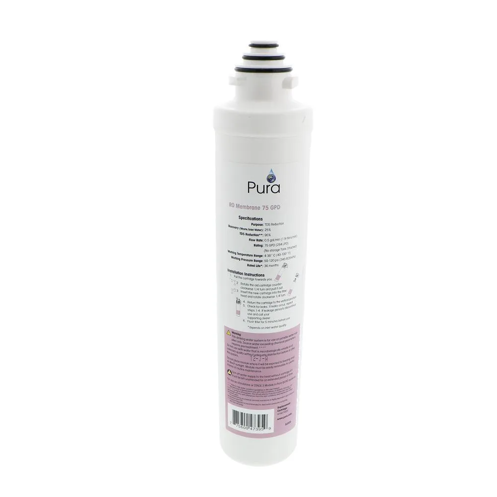 Aqua Flo 41407008 Quick Change RO Membrane 75 gpd