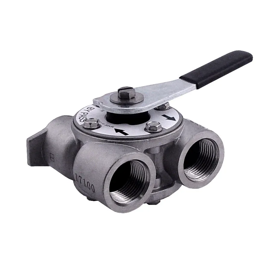 Fleck 3/4″ Stainless Bypass for 5600, 5800, 2510, ProFlow & 9000