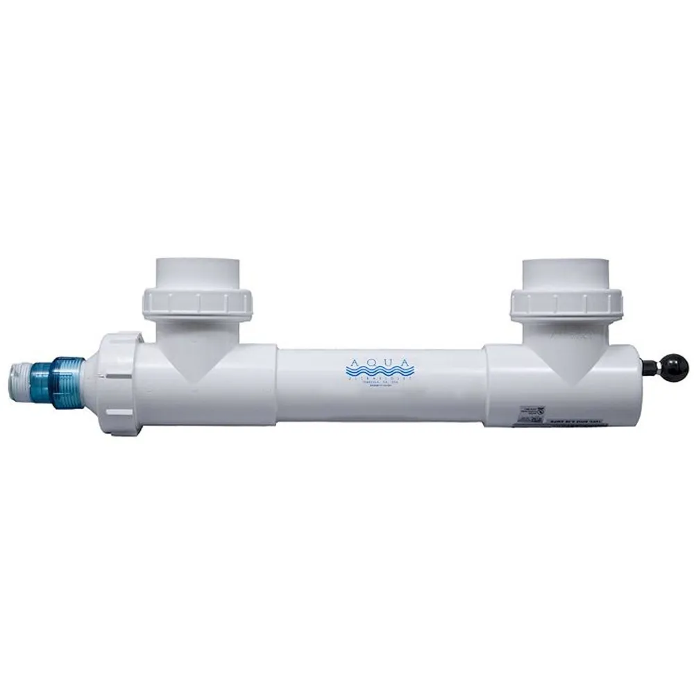Aqua UV Classic 57 watt Sterilizer 2″ With Wiper – White