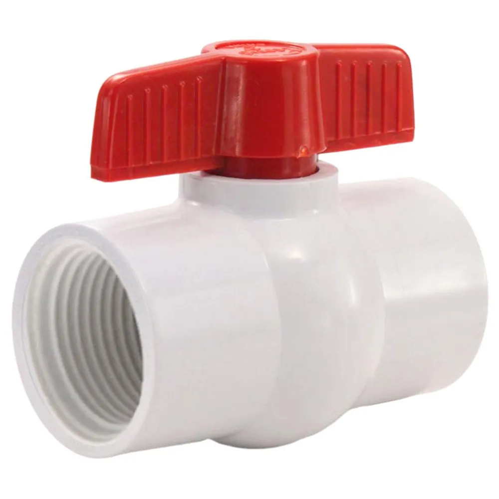 0.75″ PVC Ball Valve, Thread x Thread