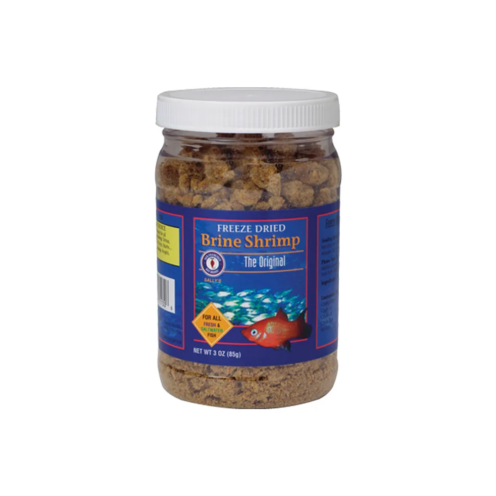 Bay Brand Brine Shrimp Freeze Dried 3 Oz.