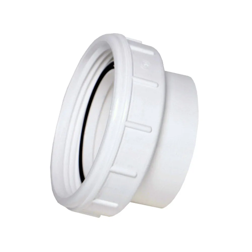 AQUA ULTRAVIOLET REPLACEMENT FEMALE UNION HALF WITH NUT 2″ WHITE