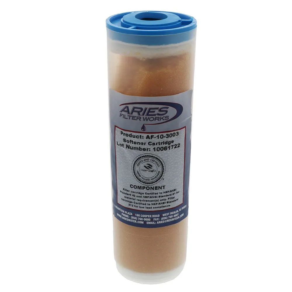 Aries AF-10-3003 10″ Softening Resin Cartridge