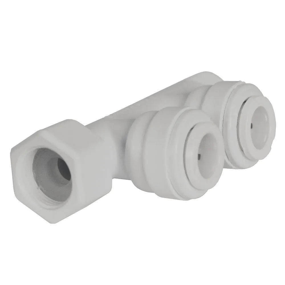 Angle Stop Loop Adapter 3/8 x 3/8 x 3/8