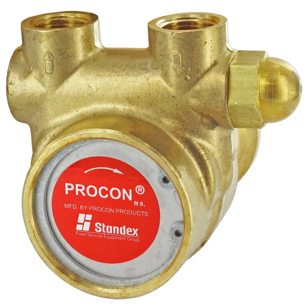 Procon Pump NSF Brass 60 GPH 3/8″ NPT w/ Single Flat Drive (Bolt-on)