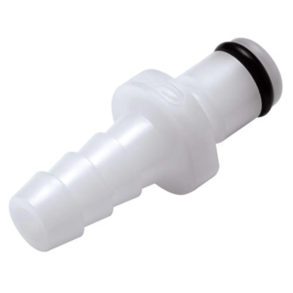 PMCD2203V Valved In-Line Hose Barb Coupling Insert 3/16″ ID Barb FKM (Viton) O-rings