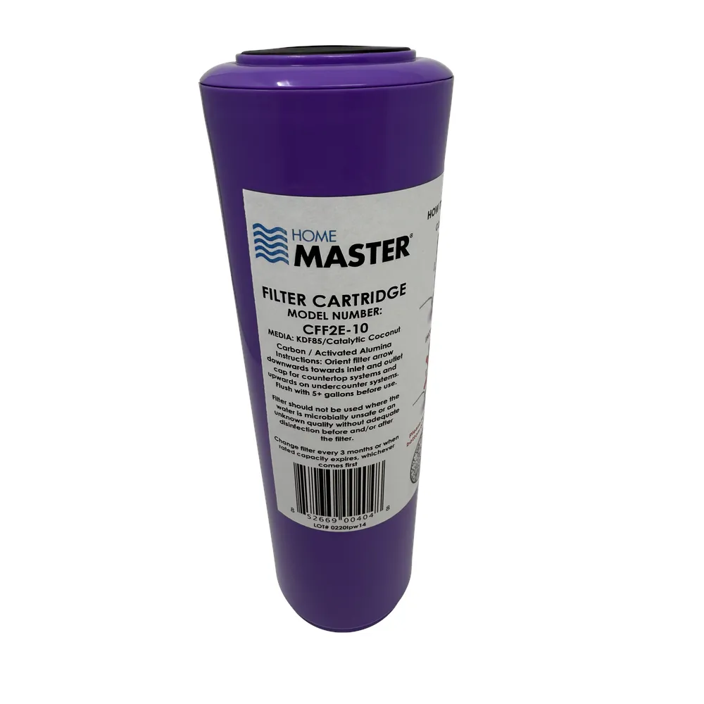 F2 Elite Fluoride CCGAC KDF85 Filter 10″